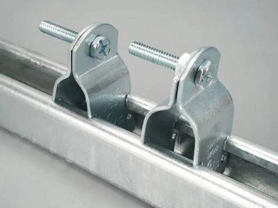 Abrazaderas de acero galvanizado