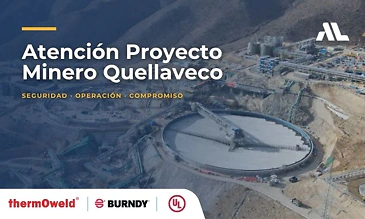 Quellaveco: materiales eléctricos para minería certificados UL