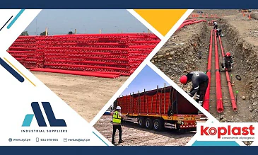 Tuberías Corrugadas HDPE en el Proyecto del nuevo Aeropuerto Jorge Chávez