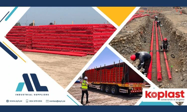 Tuberías Corrugadas HDPE en el Proyecto del nuevo Aeropuerto Jorge Chávez Tuberías Corrugadas HDPE en el Proyecto del nuevo Aeropuerto Jorge Chávez