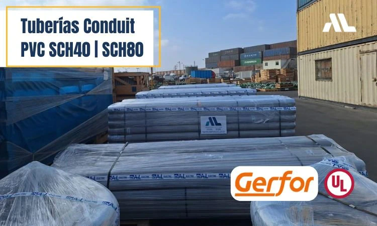 Tuberías PVC SCH40 y SCH80 de GERFOR: Certificación UL 651 en Fábrica Peruana Tuberías PVC SCH40 y SCH80 de GERFOR: Certificación UL 651 en Fábrica Peruana